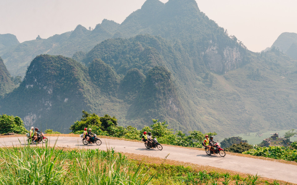 Majest&auml;tische Ausblicke und Landschaften in Ha Giang, Vietnam